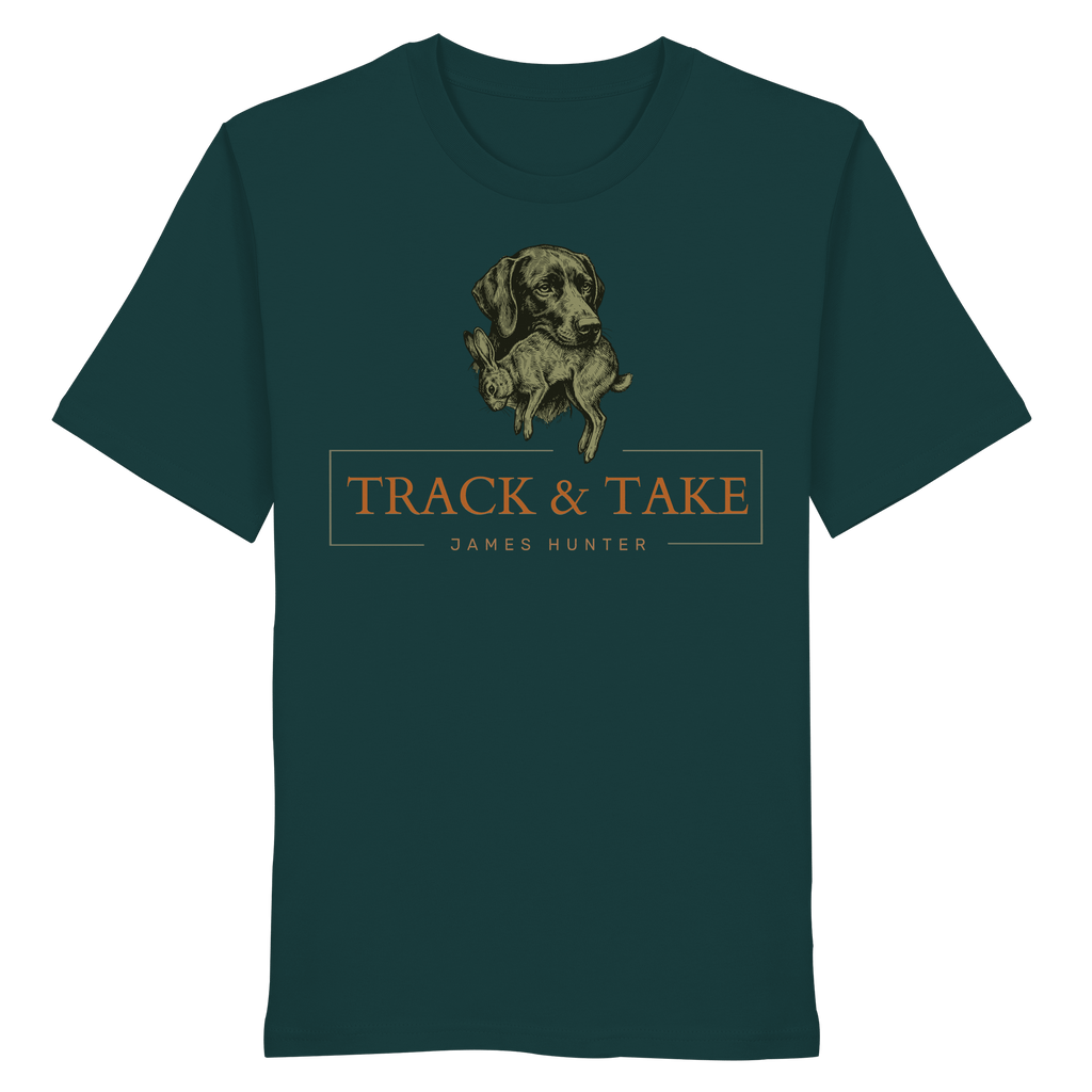 James Hunter - Nature and Beyond Unisex-Shirts Glazed Green / XS Track & Take - Organic Shirt