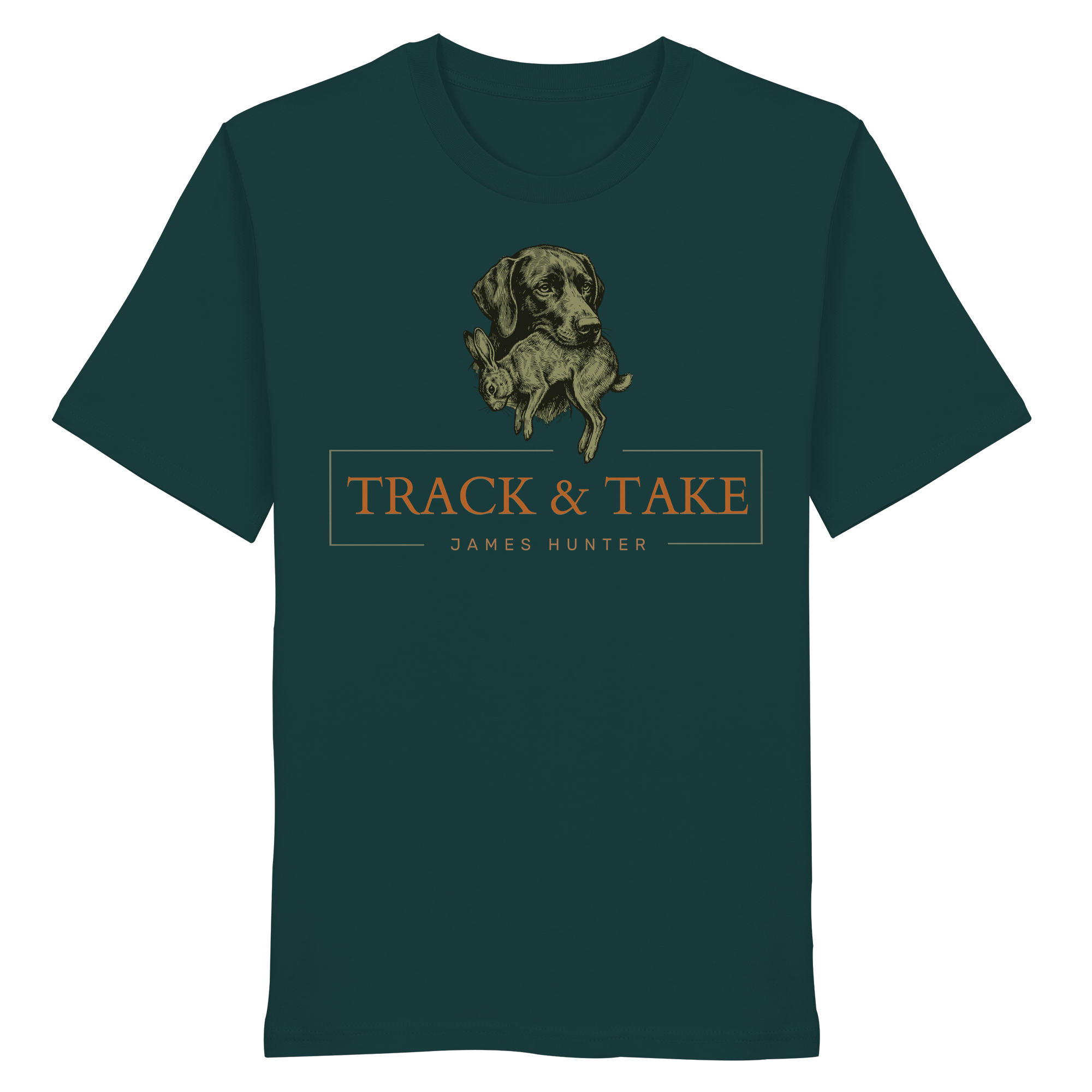 James Hunter - Nature and Beyond Unisex-Shirts Glazed Green / XS Track & Take - Organic Shirt