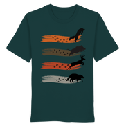 James Hunter - Nature and Beyond Unisex-Shirts Glazed Green / XS Tracks of the Wild - Organic Shirt
