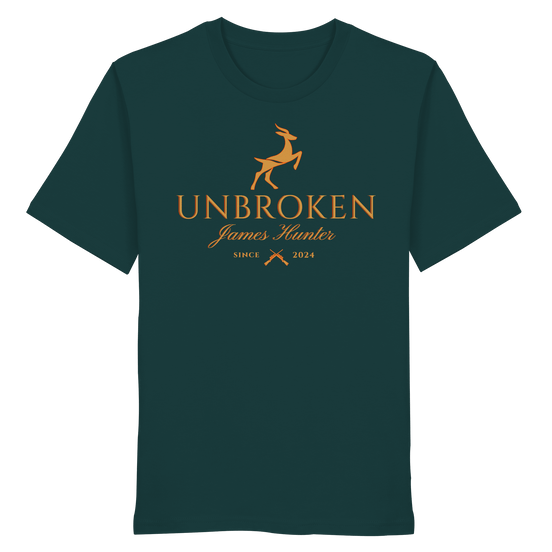James Hunter - Nature and Beyond Unisex-Shirts Glazed Green / XS Unbroken - since 2024 - Organic Shirt