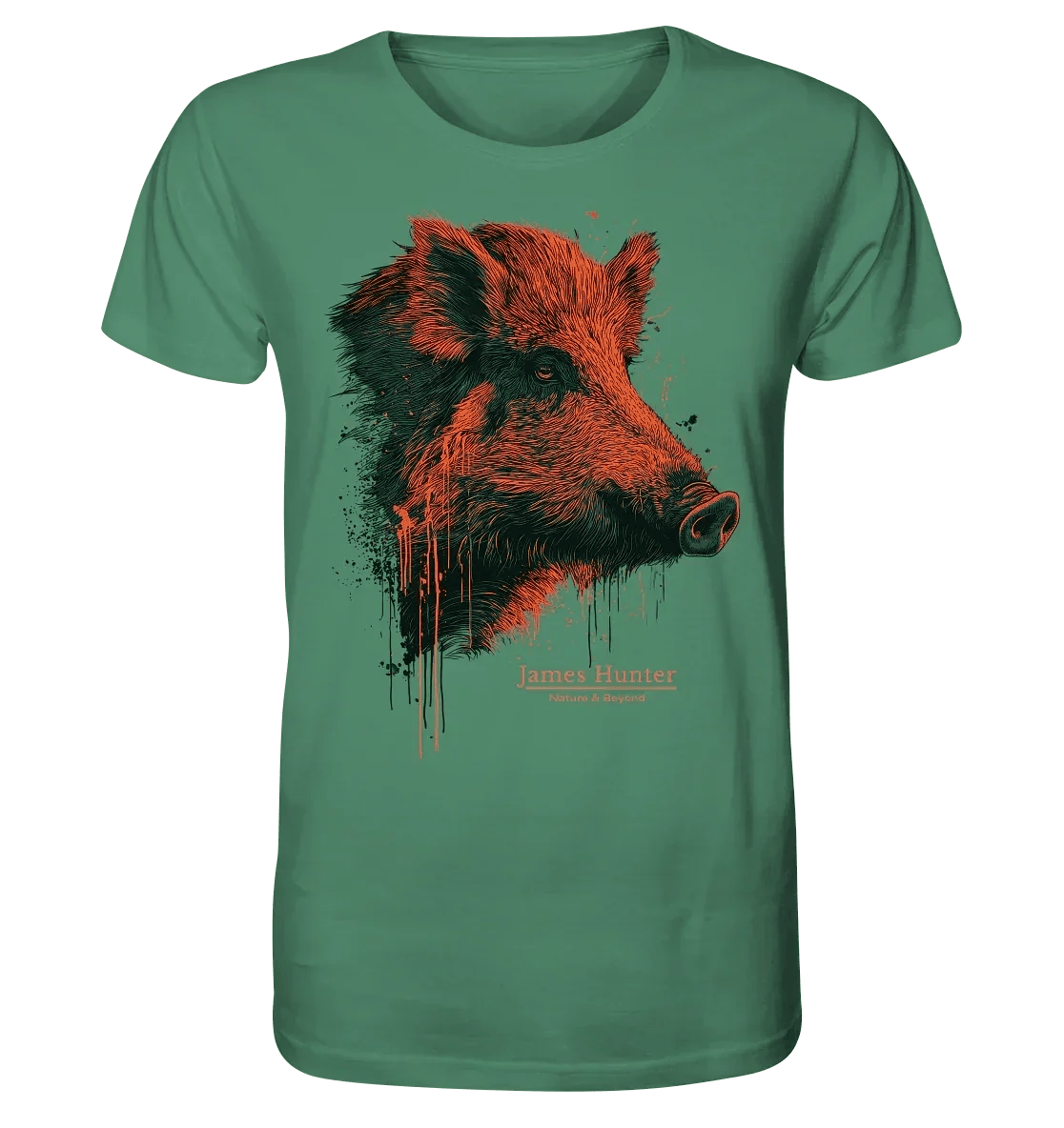 James Hunter - Nature and Beyond Unisex-Shirts Green Bay / XS Born to Charge. Built to Stand Out. - Organic Shirt