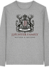 James Hunter - Nature and Beyond Unisex-Shirts Heather Grey / XS James Hunter Family - Grey/Black - Organic Longsleeve T-Shirt