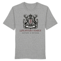 James Hunter - Nature and Beyond Unisex-Shirts Heather Grey / XS James Hunter Family - Grey/Black - Organic Shirt