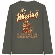 James Hunter - Nature and Beyond Unisex-Shirts If I'm Missing - Probably I'm Hunting - Organic Longsleeve T-Shirt