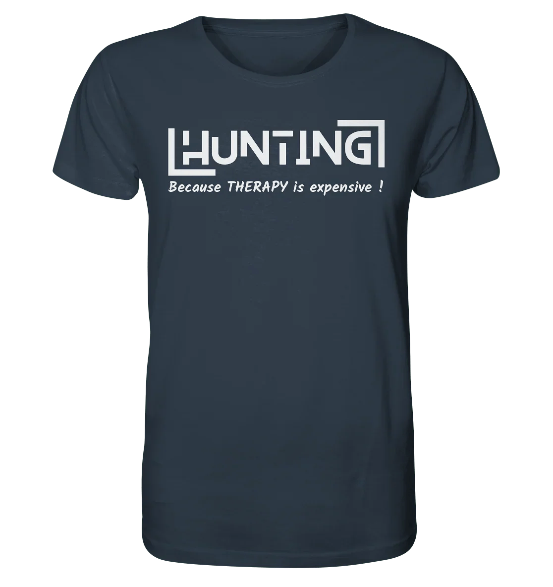 James Hunter - Nature and Beyond Unisex-Shirts India Ink Grey / XS HUNTING - Because Therapy is too expensive - Organic Shirt