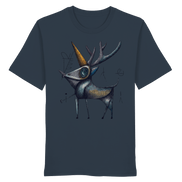 James Hunter - Nature and Beyond Unisex-Shirts India Ink Grey / XS The Watcher — Art Collection Organic T-Shirt No. 8