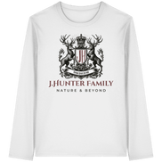 James Hunter - Nature and Beyond Unisex-Shirts James Hunter Family - Grey/Black - Organic Longsleeve T-Shirt