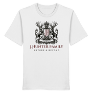 James Hunter - Nature and Beyond Unisex-Shirts James Hunter Family - Grey/Black - Organic Shirt