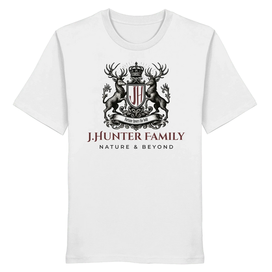 James Hunter - Nature and Beyond Unisex-Shirts James Hunter Family - Grey/Black - Organic Shirt
