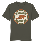 James Hunter - Nature and Beyond Unisex-Shirts Khaki / XS Beaver Fever - Organic Shirt