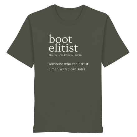 James Hunter - Nature and Beyond Unisex-Shirts Khaki / XS Boot Elitist - Organic Shirt