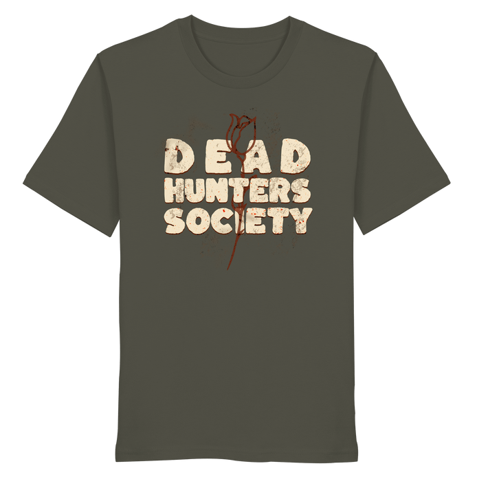James Hunter - Nature and Beyond Unisex-Shirts Khaki / XS Dead Hunters Society - Organic Shirt