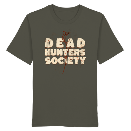 James Hunter - Nature and Beyond Unisex-Shirts Khaki / XS Dead Hunters Society - Organic Shirt
