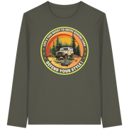 James Hunter - Nature and Beyond Unisex-Shirts Khaki / XS Defend your Style ! - Organic Longsleeve T-Shirt
