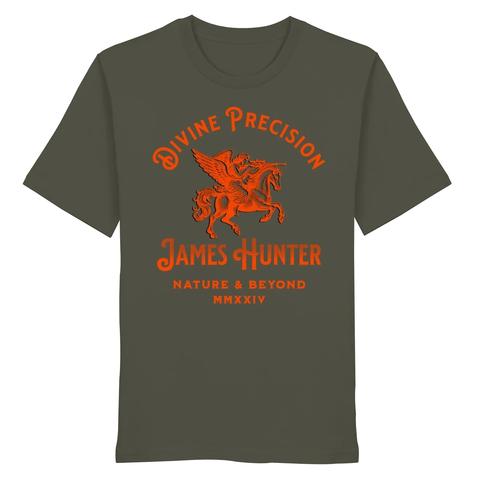 James Hunter - Nature and Beyond Unisex-Shirts Khaki / XS Divine Precision - Organic Shirt