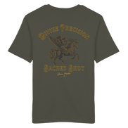 James Hunter - Nature and Beyond Unisex-Shirts Khaki / XS Divine Precision - Sacred Shot - Organic Shirt