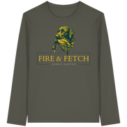 James Hunter - Nature and Beyond Unisex-Shirts Khaki / XS FIRE & FETCH - Organic Longsleeve T-Shirt