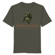 James Hunter - Nature and Beyond Unisex-Shirts Khaki / XS FIRE & FETCH - Organic Shirt