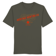 James Hunter - Nature and Beyond Unisex-Shirts Khaki / XS Heritage Hunting Co. - Organic Shirt