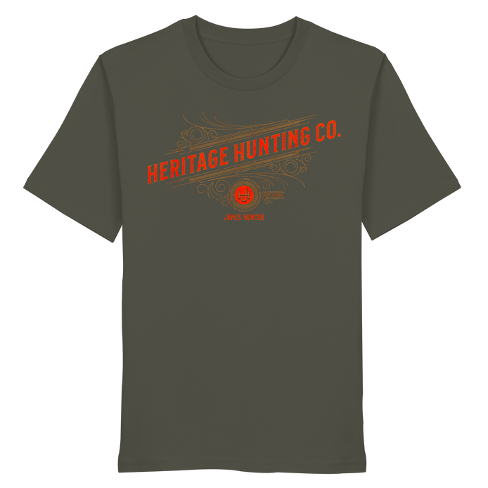 James Hunter - Nature and Beyond Unisex-Shirts Khaki / XS Heritage Hunting Co. - Organic Shirt