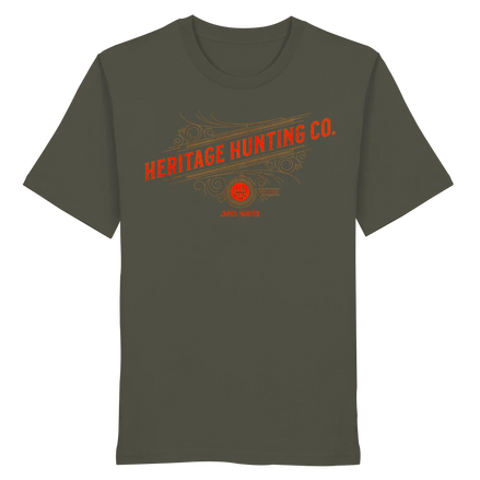 James Hunter - Nature and Beyond Unisex-Shirts Khaki / XS Heritage Hunting Co. - Organic Shirt