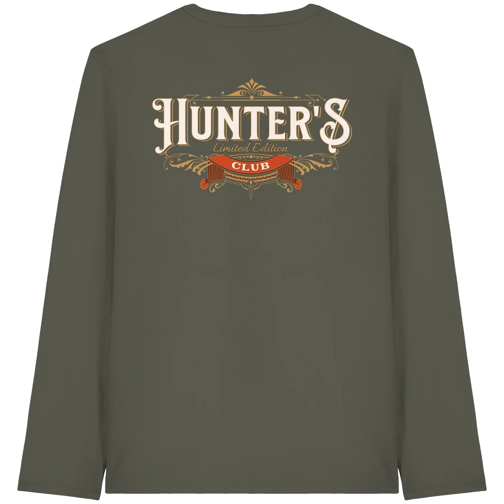 Hunter's Club - Organic Longsleeve T-Shirt - James Hunter - Nature and Beyond