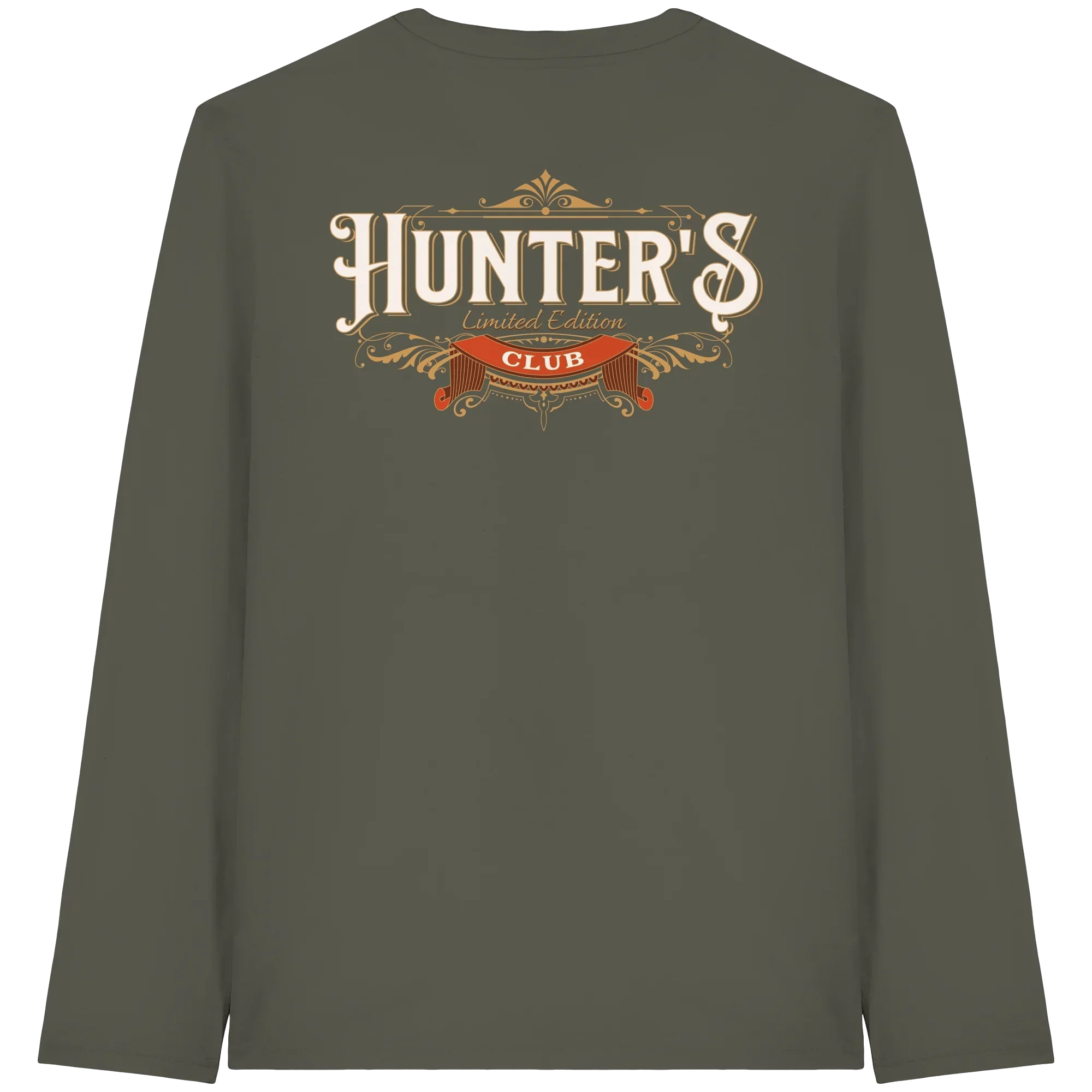 Hunter's Club - Organic Longsleeve T-Shirt - James Hunter - Nature and Beyond