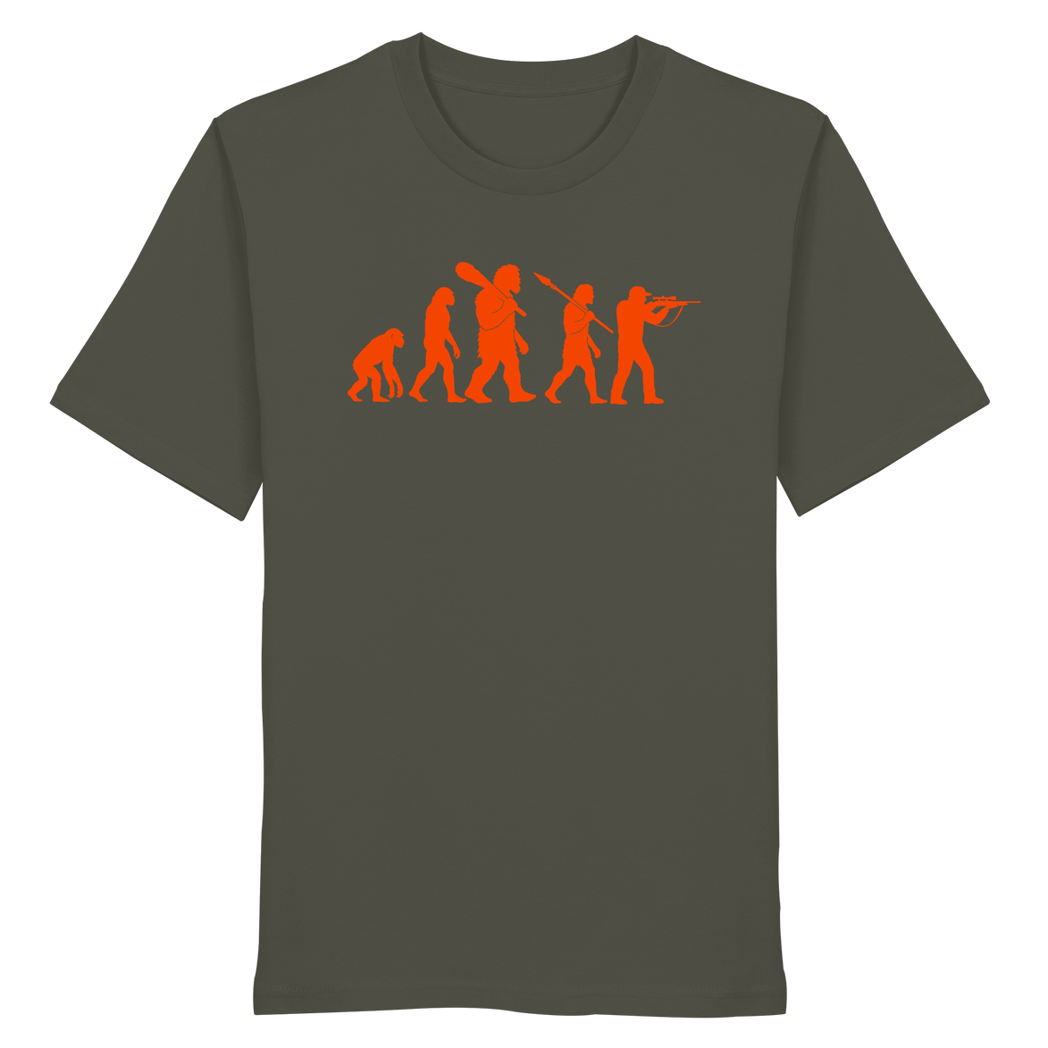 James Hunter - Nature and Beyond Unisex-Shirts Khaki / XS Hunter's Evolution - Organic Shirt