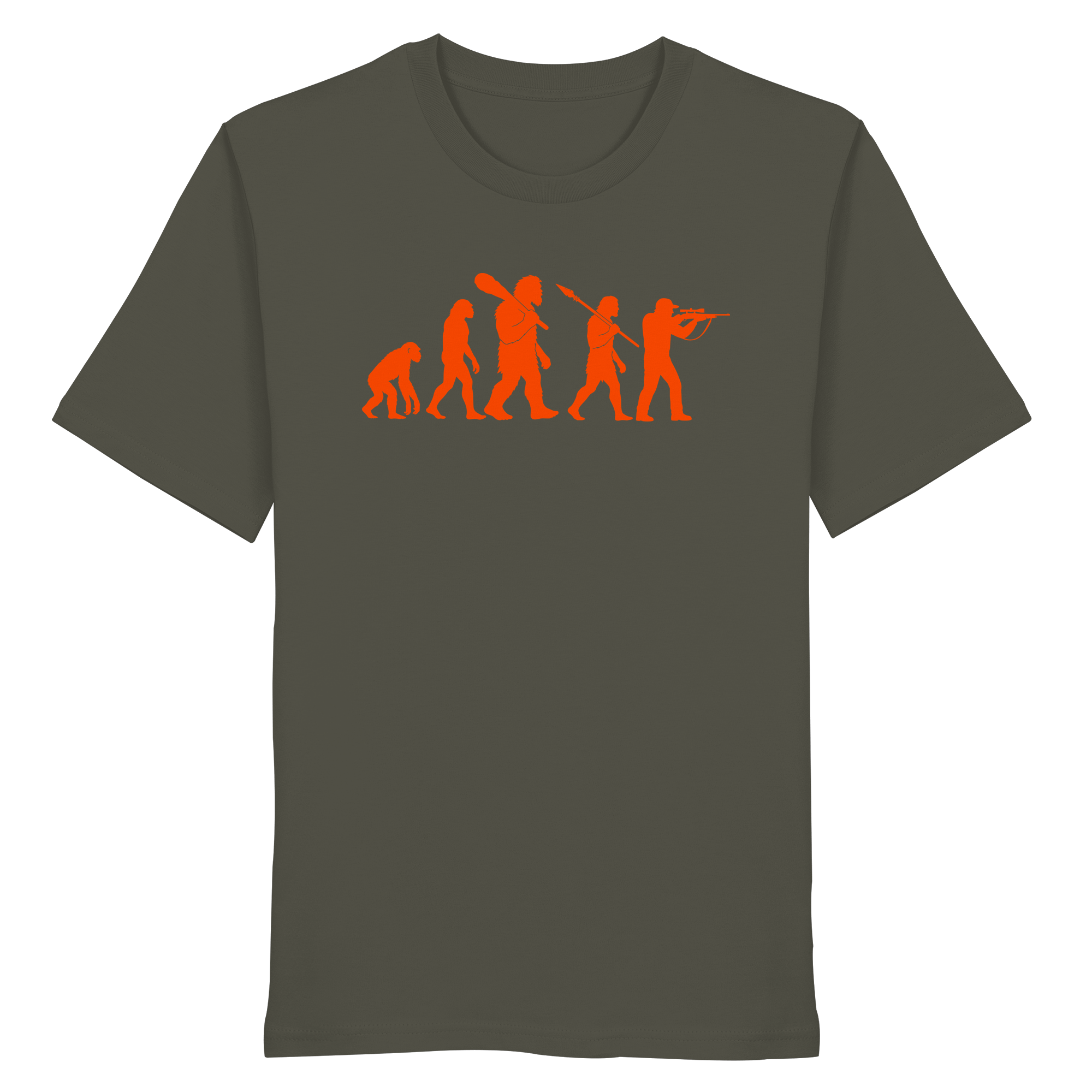 James Hunter - Nature and Beyond Unisex-Shirts Khaki / XS Hunter's Evolution - Organic Shirt