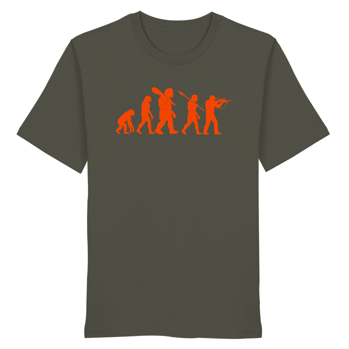 James Hunter - Nature and Beyond Unisex-Shirts Khaki / XS Hunter's Evolution - Organic Shirt