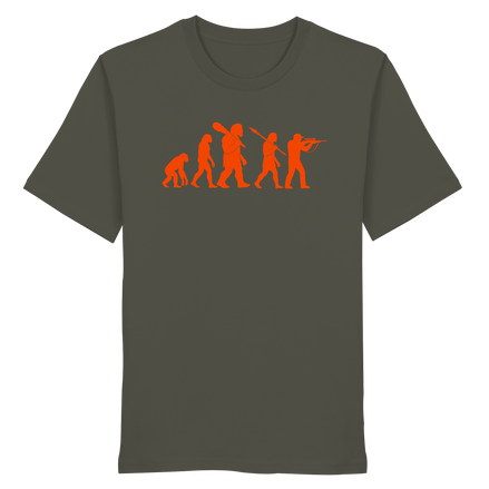 James Hunter - Nature and Beyond Unisex-Shirts Khaki / XS Hunter's Evolution - Organic Shirt