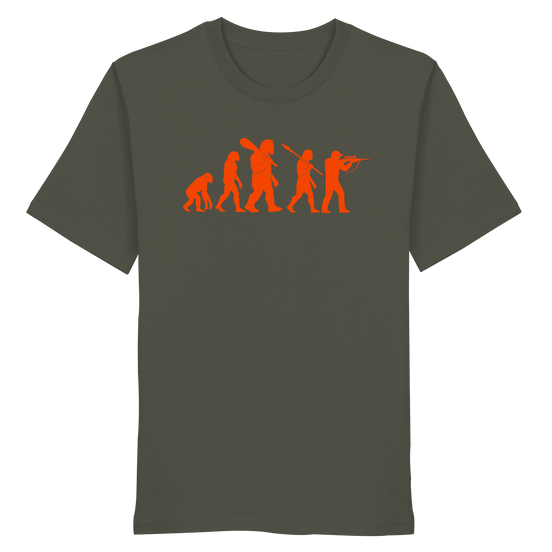 James Hunter - Nature and Beyond Unisex-Shirts Khaki / XS Hunter's Evolution - Organic Shirt