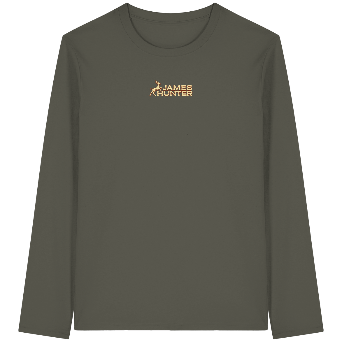 James Hunter - Nature and Beyond Unisex-Shirts Khaki / XS If I'm Missing - Probably I'm Hunting - Organic Longsleeve T-Shirt
