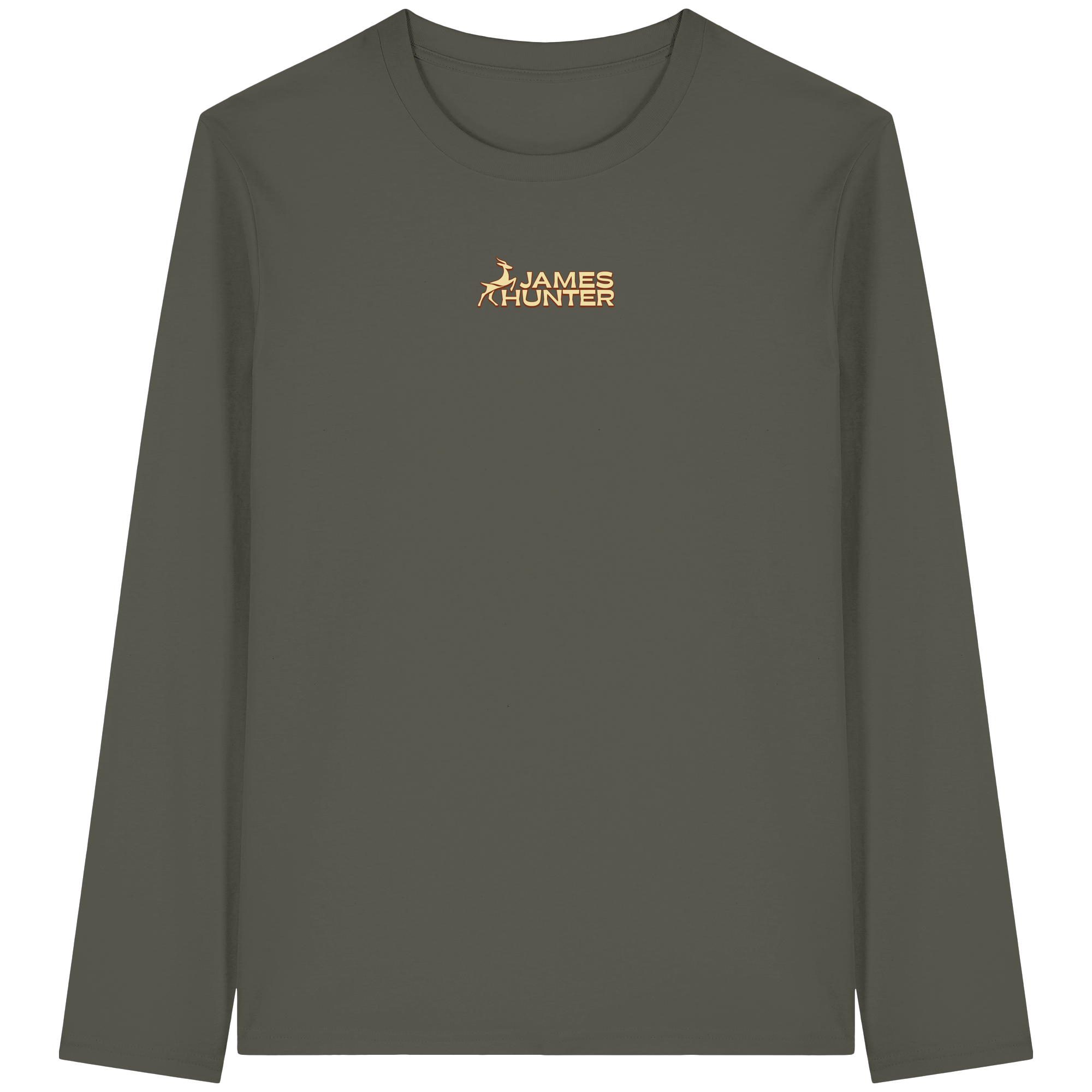 James Hunter - Nature and Beyond Unisex-Shirts Khaki / XS If I'm Missing - Probably I'm Hunting - Organic Longsleeve T-Shirt