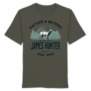 James Hunter - Nature and Beyond Unisex-Shirts Khaki / XS James Hunter - Nature & Beyond - Organic Shirt