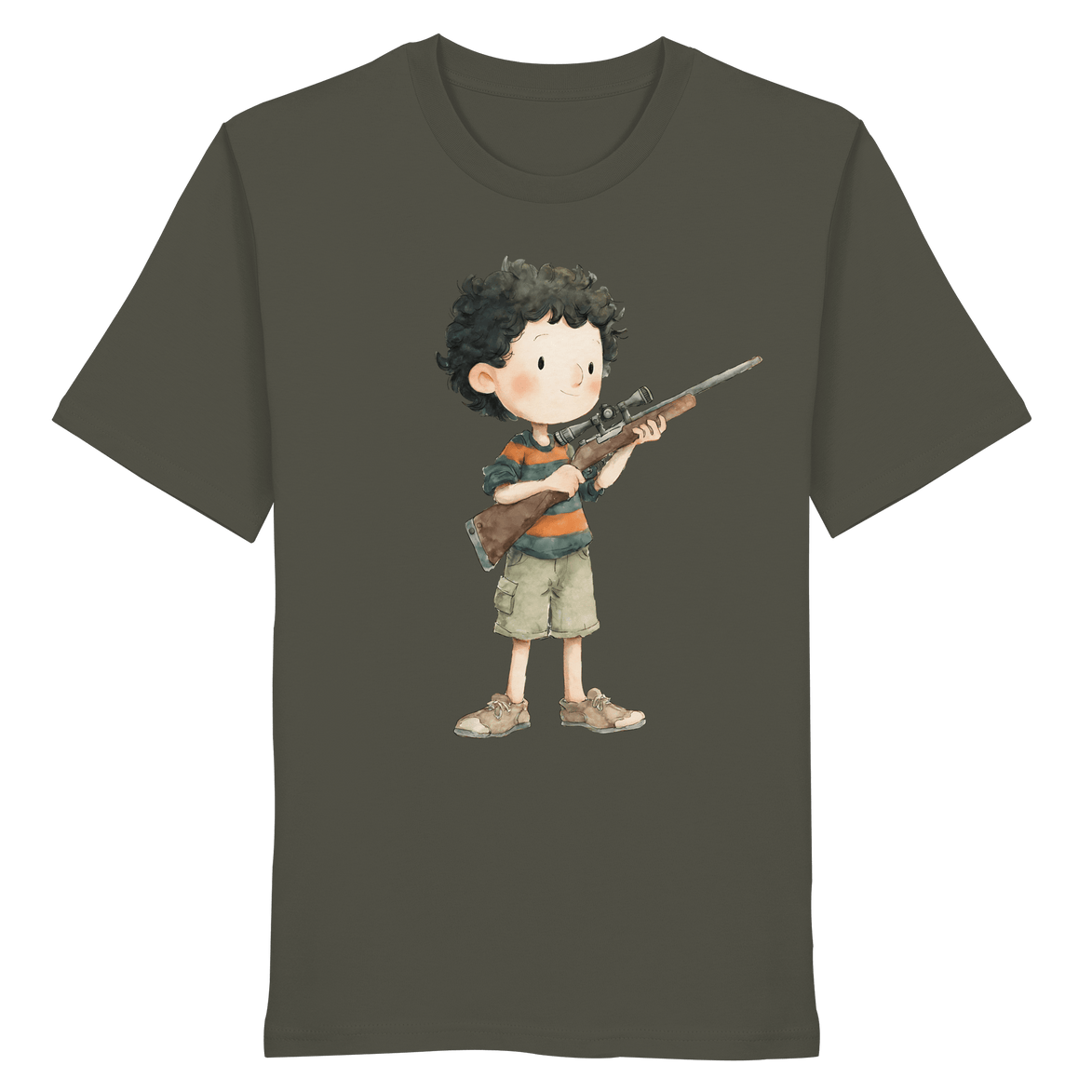 James Hunter - Nature and Beyond Unisex-Shirts Khaki / XS Keep It Wild - Hunter Child 1.0 - Organic Shirt