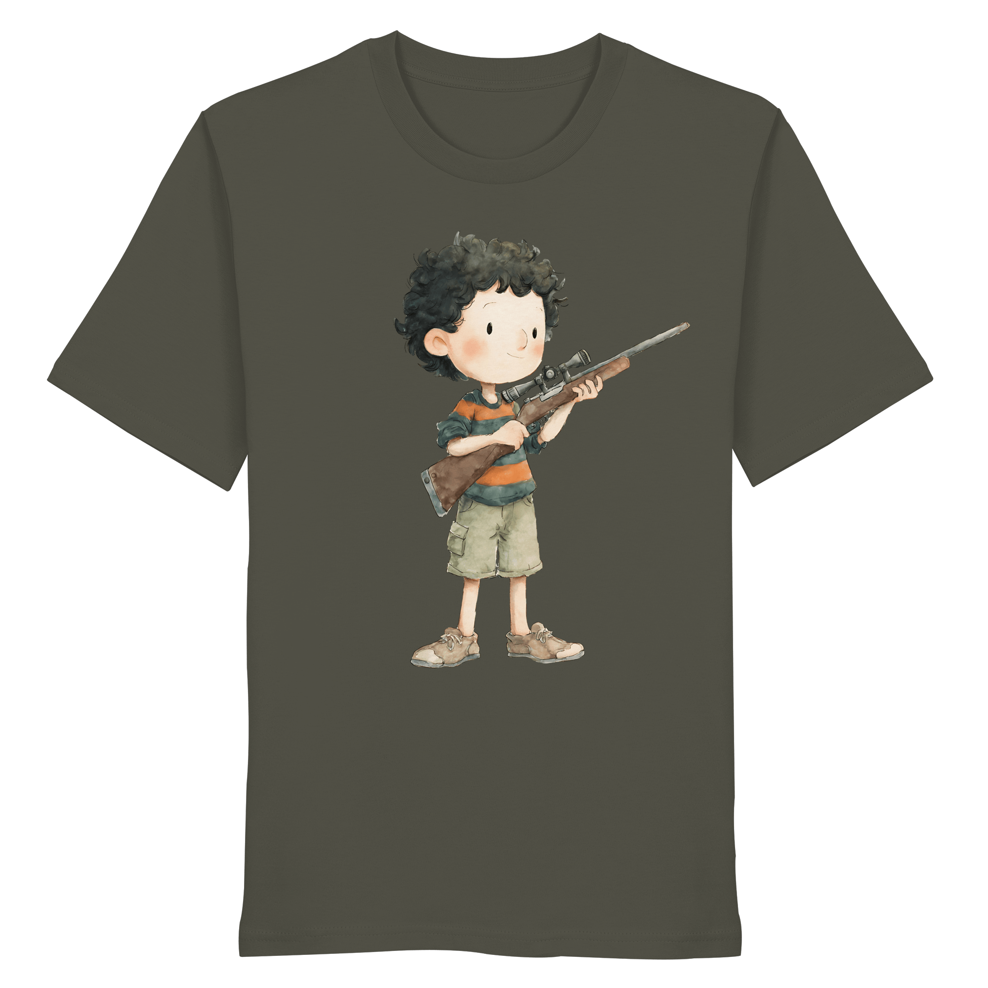 James Hunter - Nature and Beyond Unisex-Shirts Khaki / XS Keep It Wild - Hunter Child 1.0 - Organic Shirt