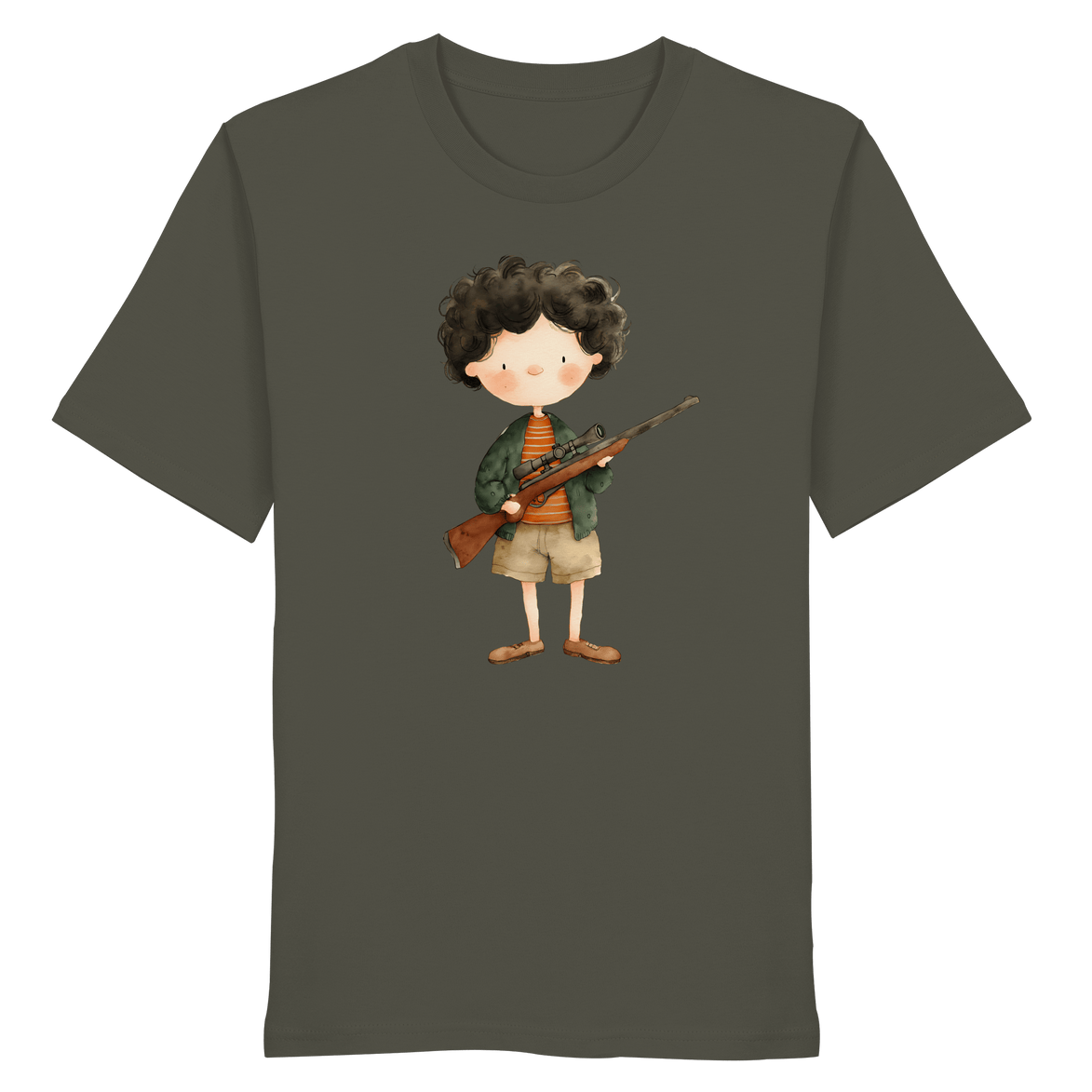 James Hunter - Nature and Beyond Unisex-Shirts Khaki / XS Keep It Wild - Hunter Child 2.0 - Organic Shirt