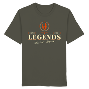 James Hunter - Nature and Beyond Unisex-Shirts Khaki / XS LEGENDS - Hunter's Legacy - Organic Shirt