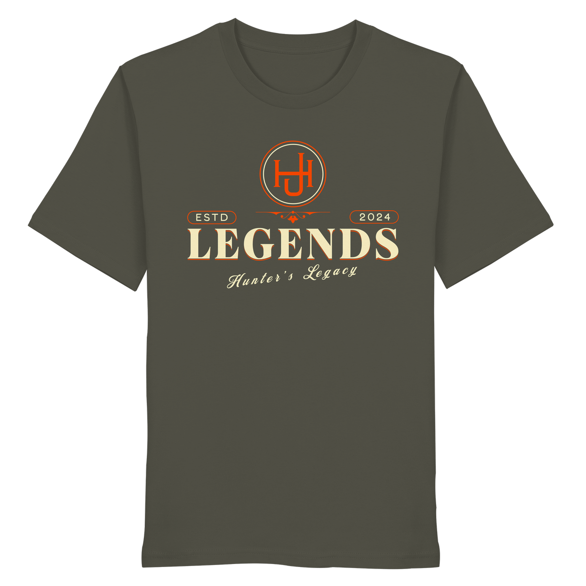 James Hunter - Nature and Beyond Unisex-Shirts Khaki / XS LEGENDS - Hunter's Legacy - Organic Shirt