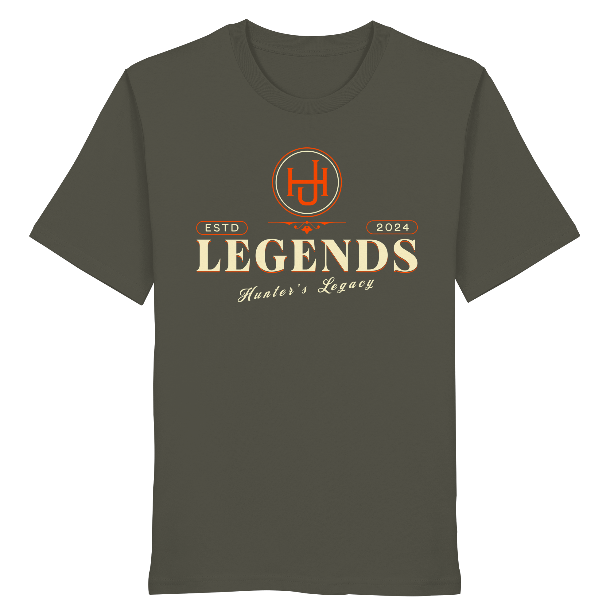James Hunter - Nature and Beyond Unisex-Shirts Khaki / XS LEGENDS - Hunter's Legacy - Organic Shirt