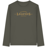 James Hunter - Nature and Beyond Unisex-Shirts Khaki / XS Old Hunter's Legends - Organic Longsleeve T-Shirt