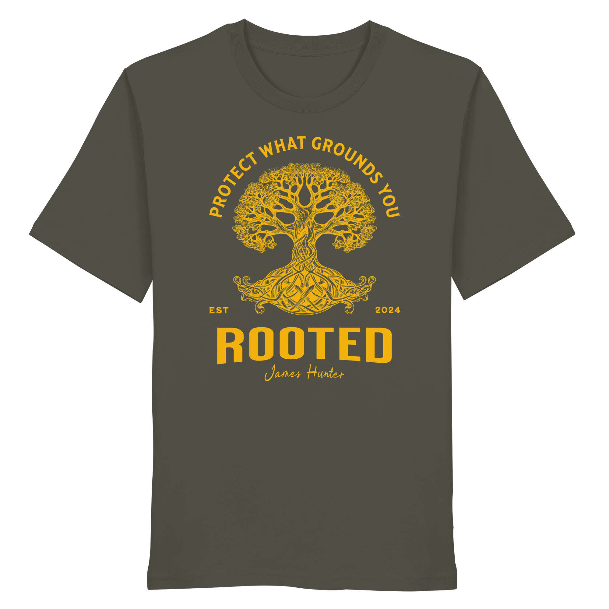 James Hunter - Nature and Beyond Unisex-Shirts Khaki / XS 