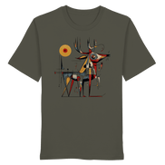 James Hunter - Nature and Beyond Unisex-Shirts Khaki / XS Spirit of the Wild  — Art Collection No.4 - Organic Shirt