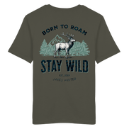 James Hunter - Nature and Beyond Unisex-Shirts Khaki / XS STAY WILD - Boarn to Roam