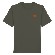 James Hunter - Nature and Beyond Unisex-Shirts Khaki / XS The Boar - Organic Shirt