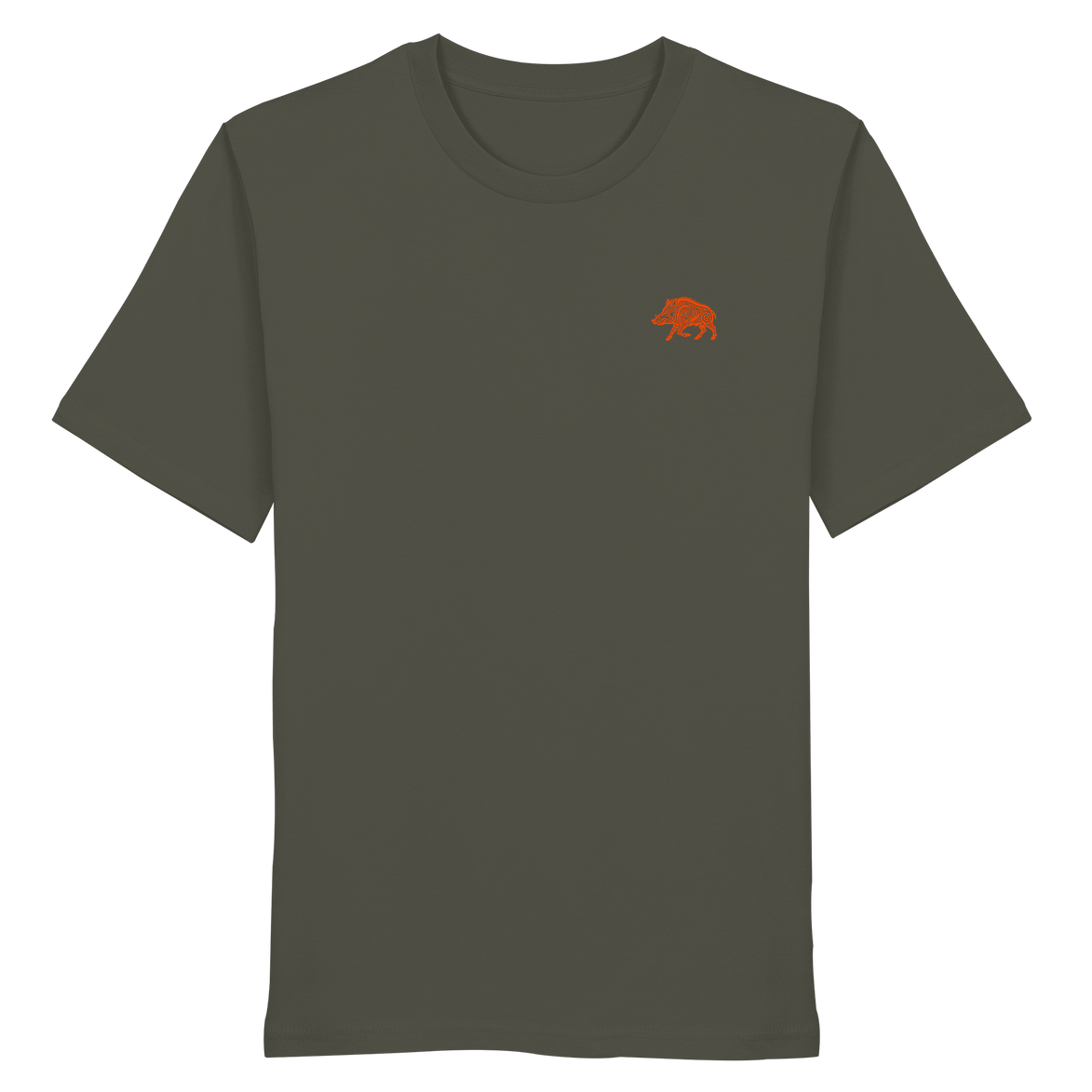 James Hunter - Nature and Beyond Unisex-Shirts Khaki / XS The Boar - Organic Shirt