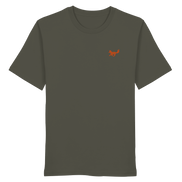 James Hunter - Nature and Beyond Unisex-Shirts Khaki / XS The Fox - Organic Shirt