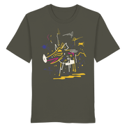 James Hunter - Nature and Beyond Unisex-Shirts Khaki / XS The Hunt — Art Collection No.1 - Organic Shirt