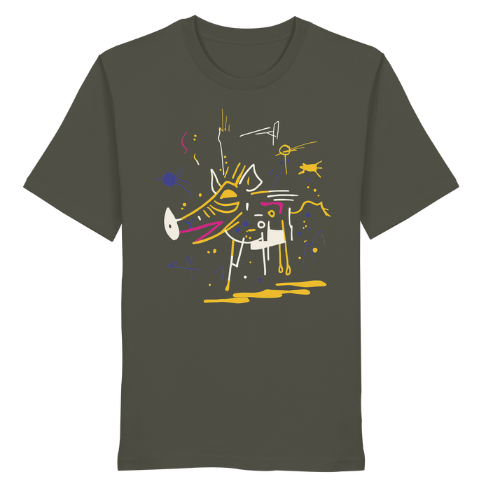 James Hunter - Nature and Beyond Unisex-Shirts Khaki / XS The Hunt — Art Collection No.1 - Organic Shirt